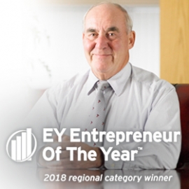 David Bellis, MBE wins EY Entrepreneur of the Year 2018 North Award